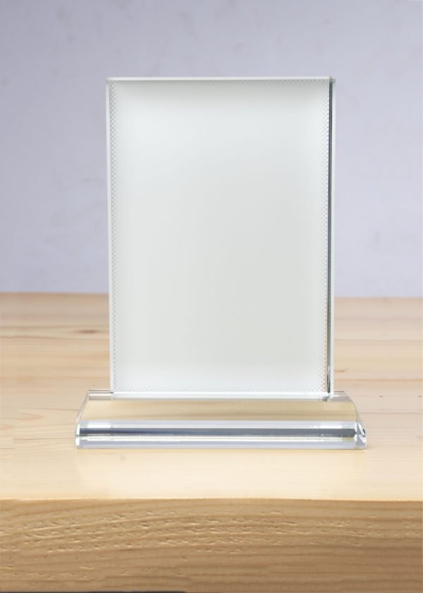 Vaulted screen(Vertical) Award Crystal